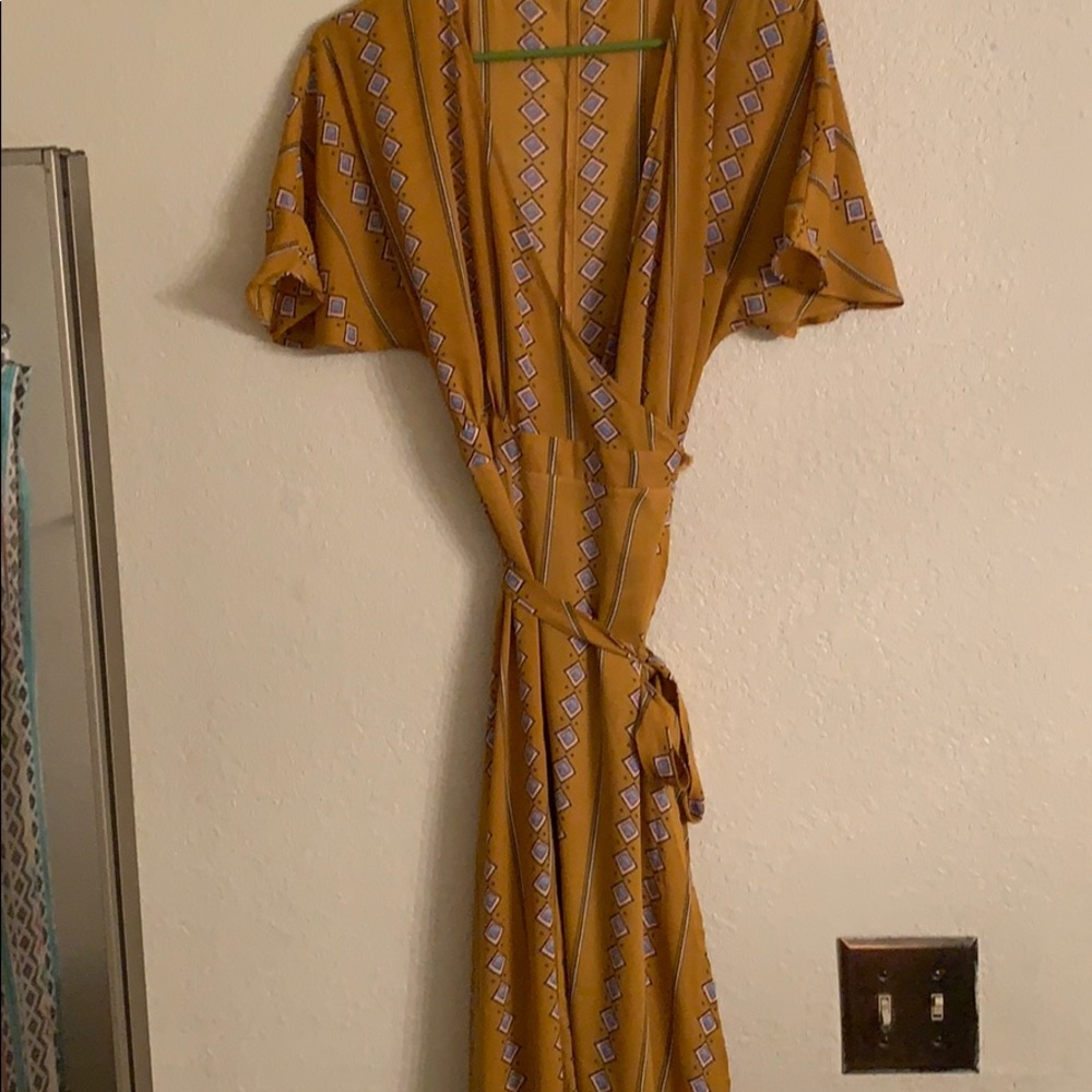 Yellow sun dress